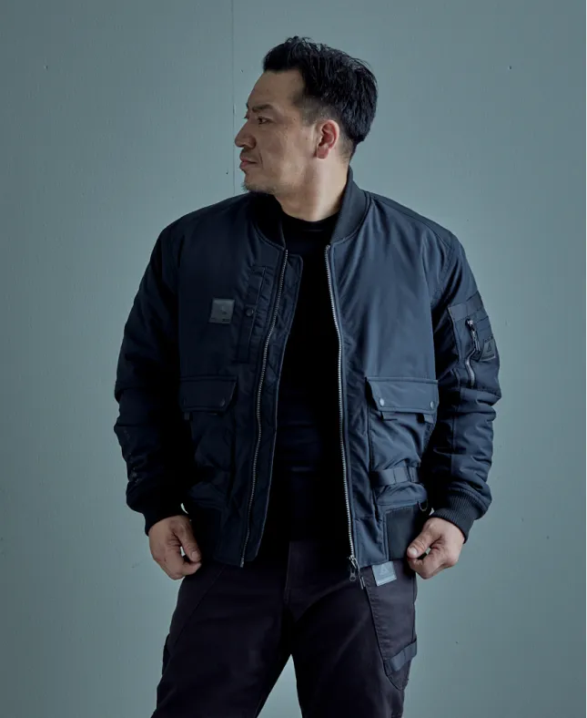 23AW401 防寒ボンバージャケット