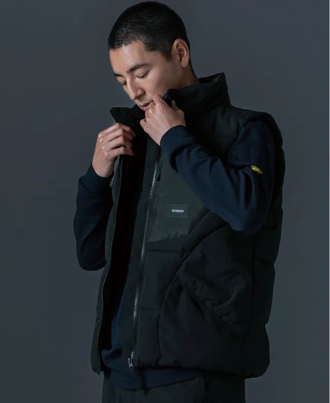 55328 ニッカーズファイバーダウンベスト