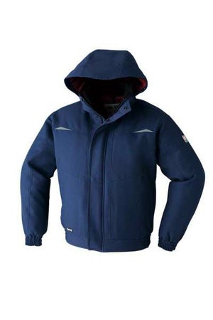 56000 旭蝶繊維（帯電防止素材使用・反射材付き）極寒®ポケットレス防寒ブルゾン56000