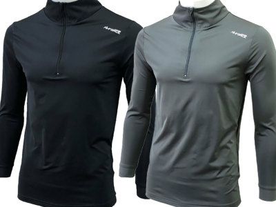 ◆AF1715 アルトコーポレーション　ストレッチエナジー® ジップアップ長袖シャツ