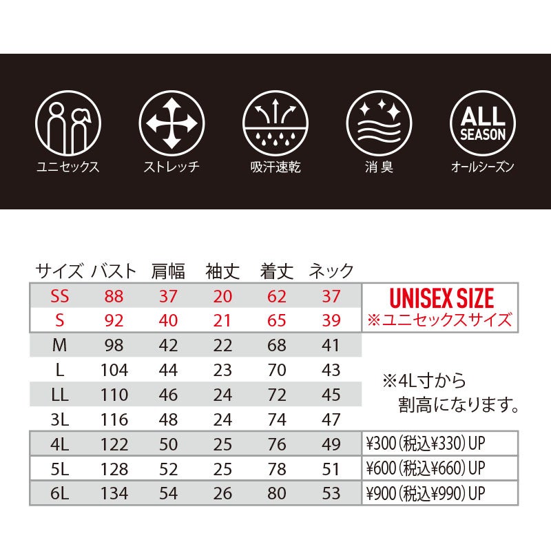 ボロス　土地12枚セット バートル ドライメッシュ 半袖ポロ 667 - たまゆら公式通販