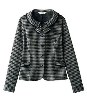 21900　enjoie [アンジョア]　長袖オーバーブラウス