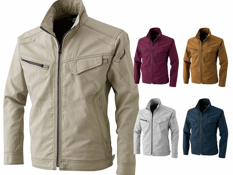 TSハイブリッドコットン　長袖ジャケット