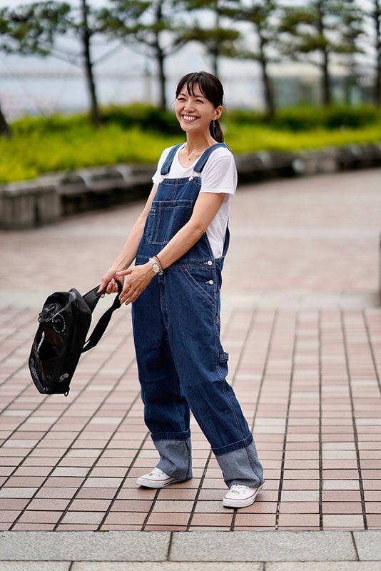 桑和 1012-24 デニムサロペット - たまゆら公式通販