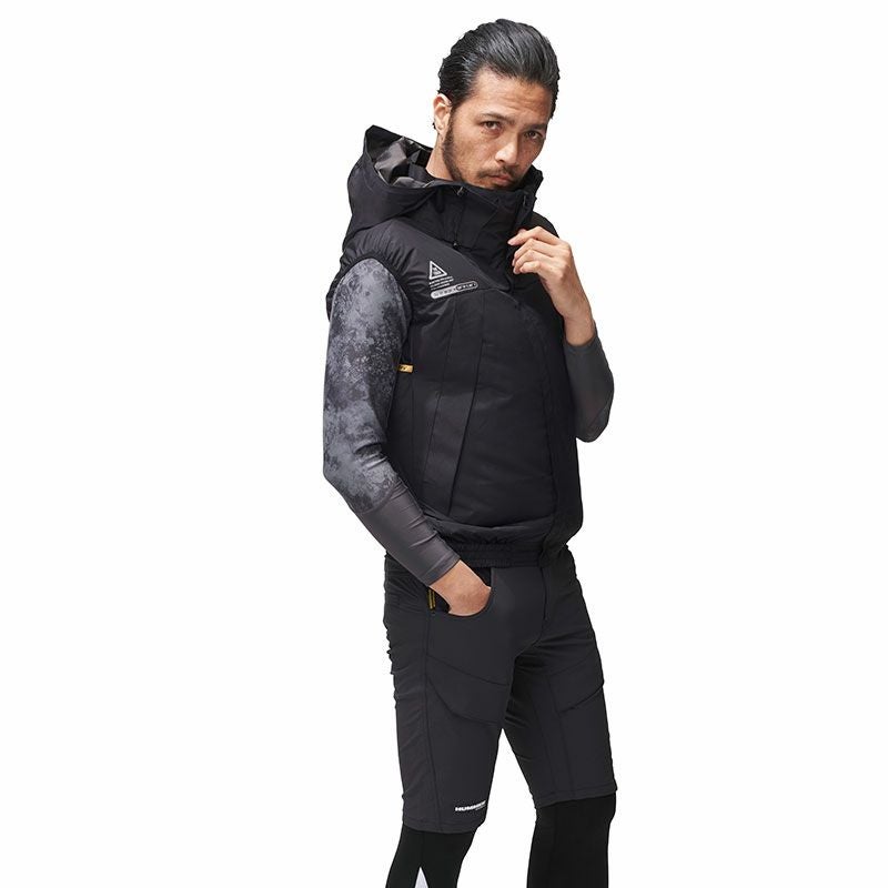 アタックベース 5540 空調風神服フード付ベスト（ファンバッテリー別売