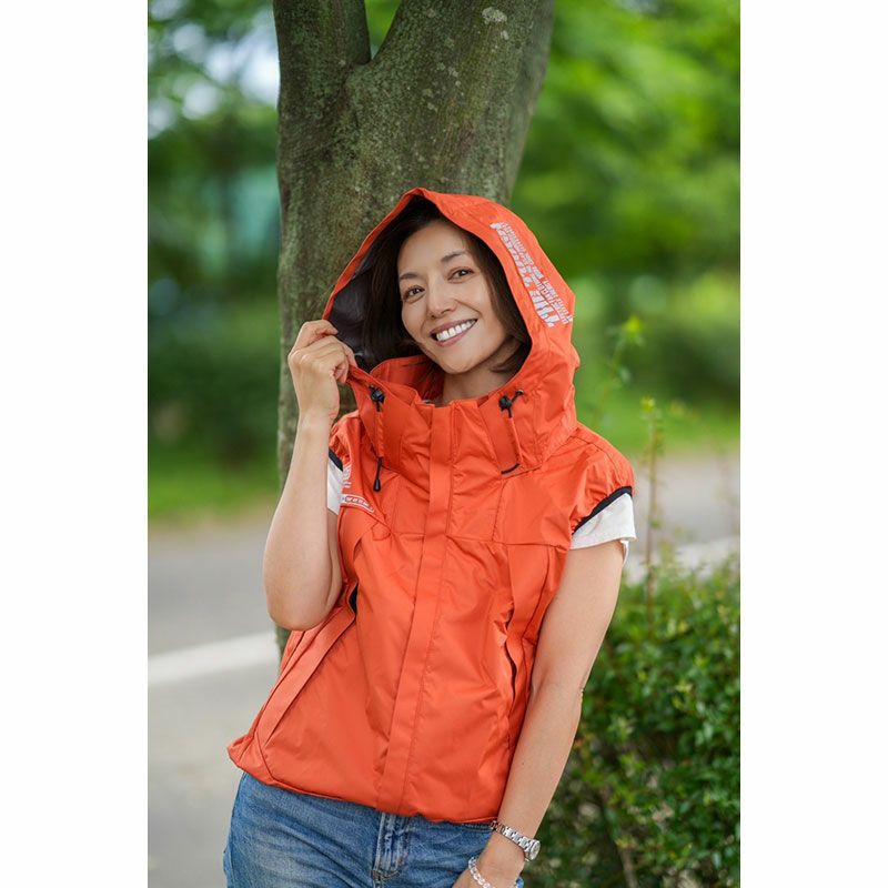 アタックベース 5540 空調風神服フード付ベスト（ファンバッテリー別売