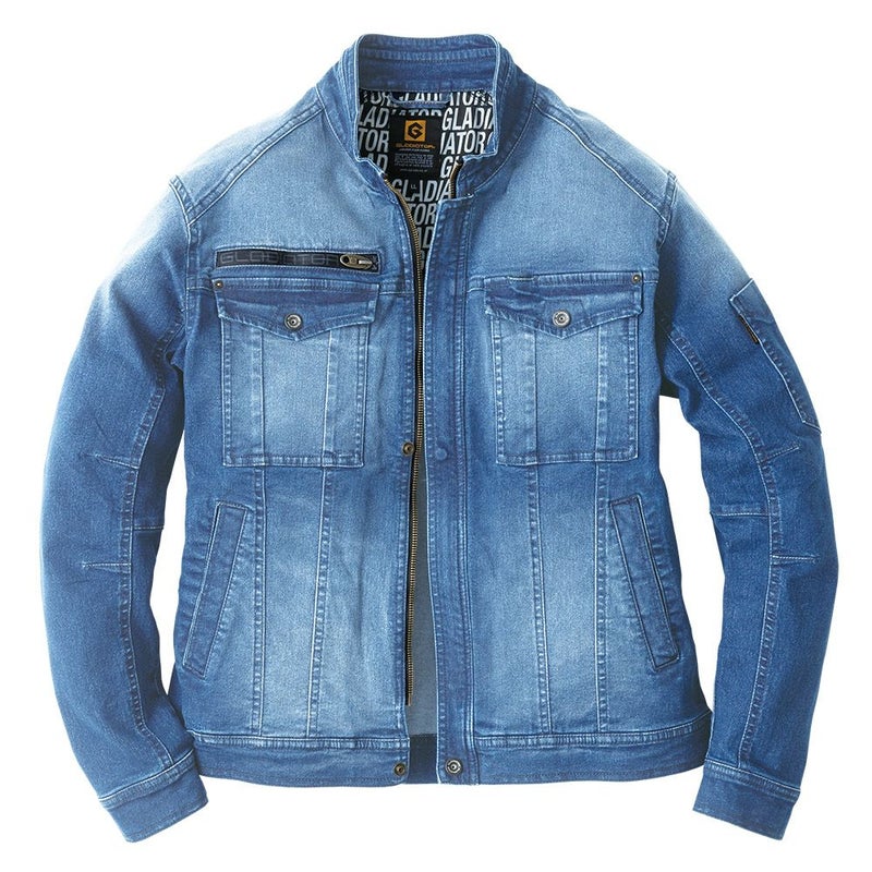 デニムストレッチジャケット