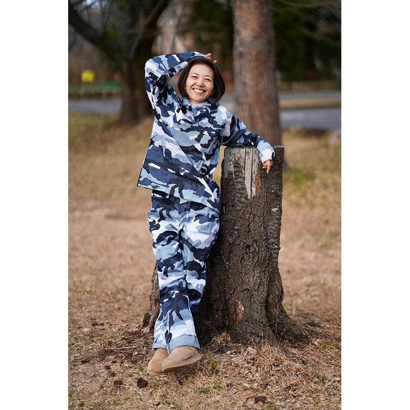 喜多 1580 ポリエステル迷彩ヤッケ - たまゆら公式通販