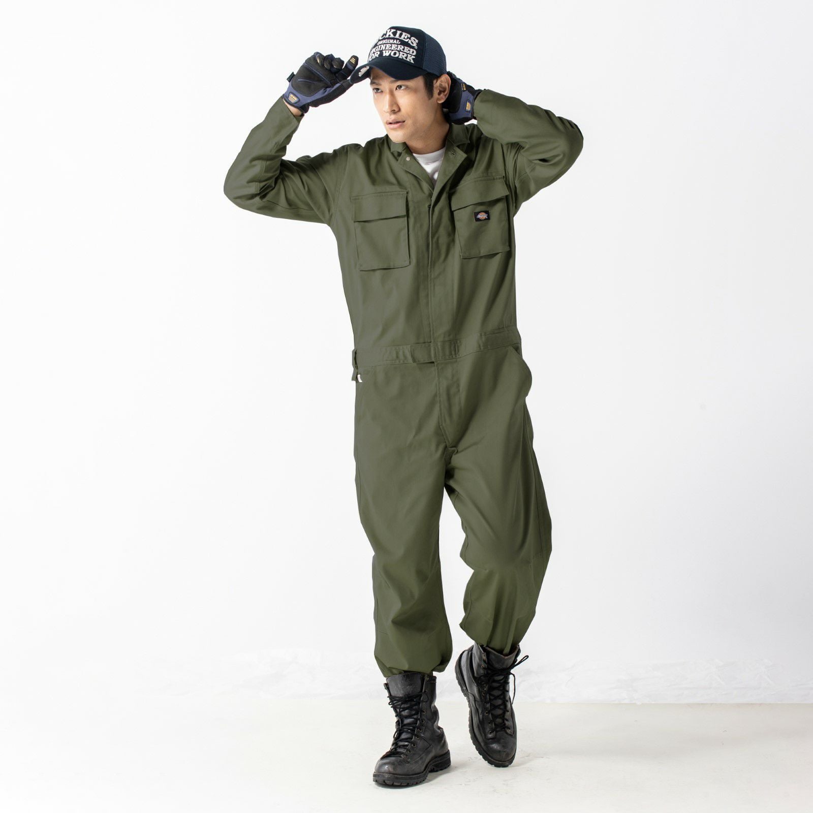 コーコス【CO-COS】D-766 T/Cストレッチツナギ - たまゆら公式通販