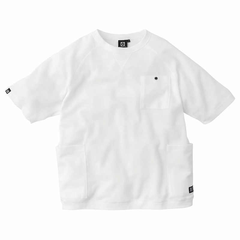 コーコス【CO-COS】 G-437 5ポケット半袖ワッフルTシャツ - たまゆら