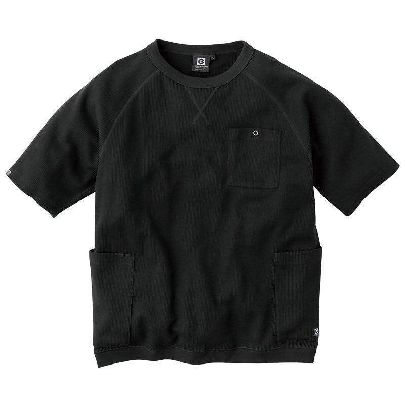 コーコス【CO-COS】 G-437 5ポケット半袖ワッフルTシャツ - たまゆら