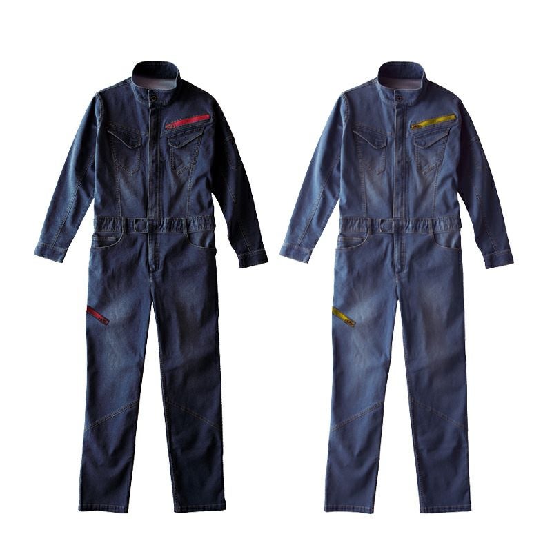 659 クレヒフクのREDCAT ヘリンボーンストレッチのツナギ服 - たまゆら
