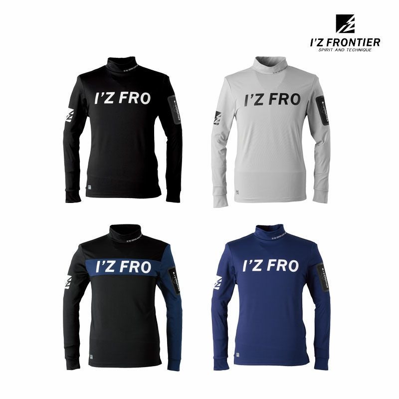 アイズフロンティア 長袖モックネックシャツ ストレッチ #9101