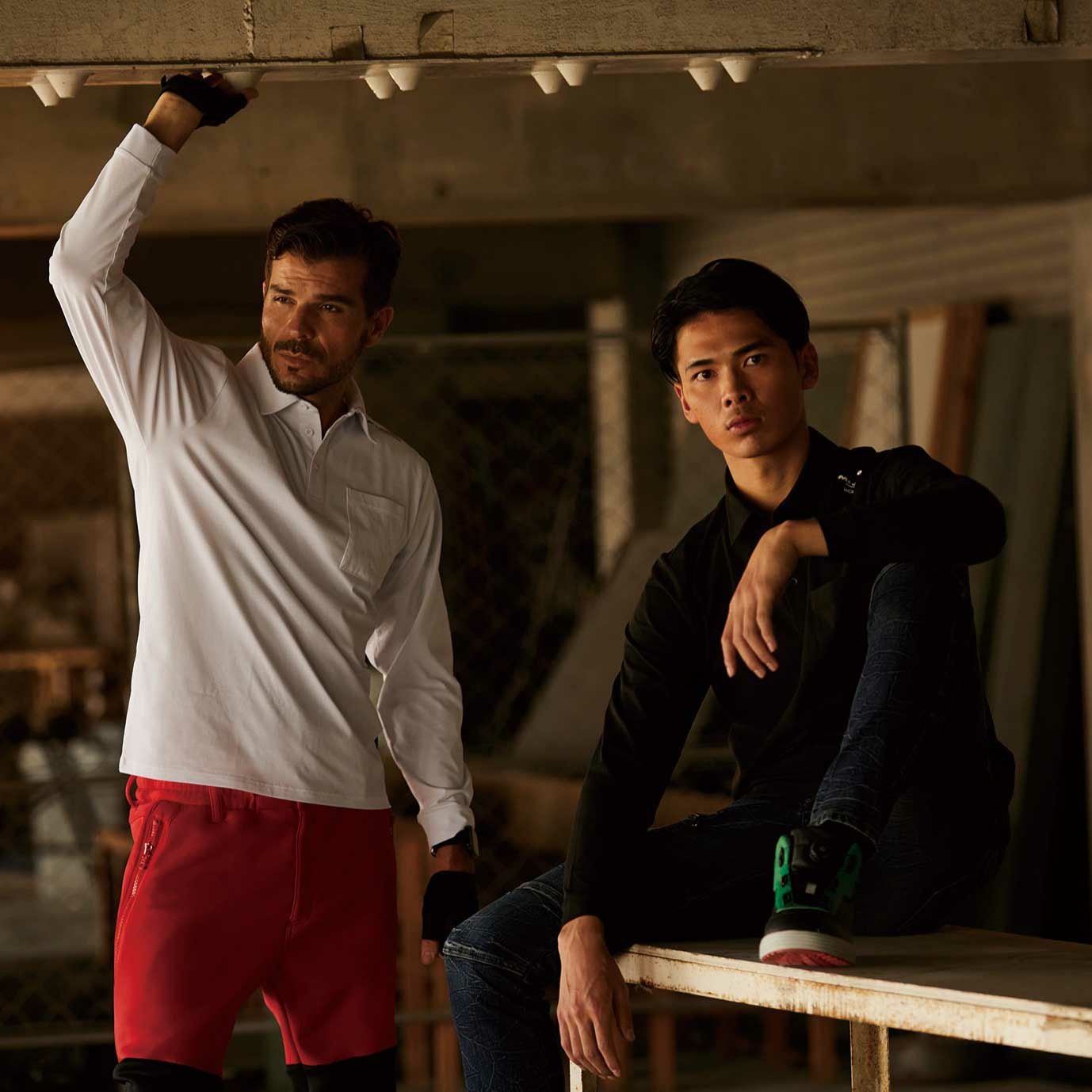 Mr.JUNKO WORK WEAR MJWW-06 長袖ポロシャツ - たまゆら公式通販