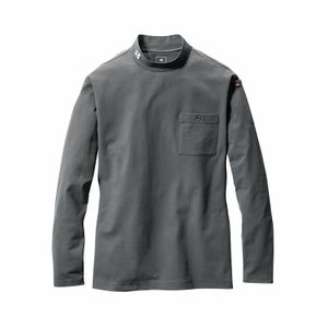 655 モックネックロングTシャツ