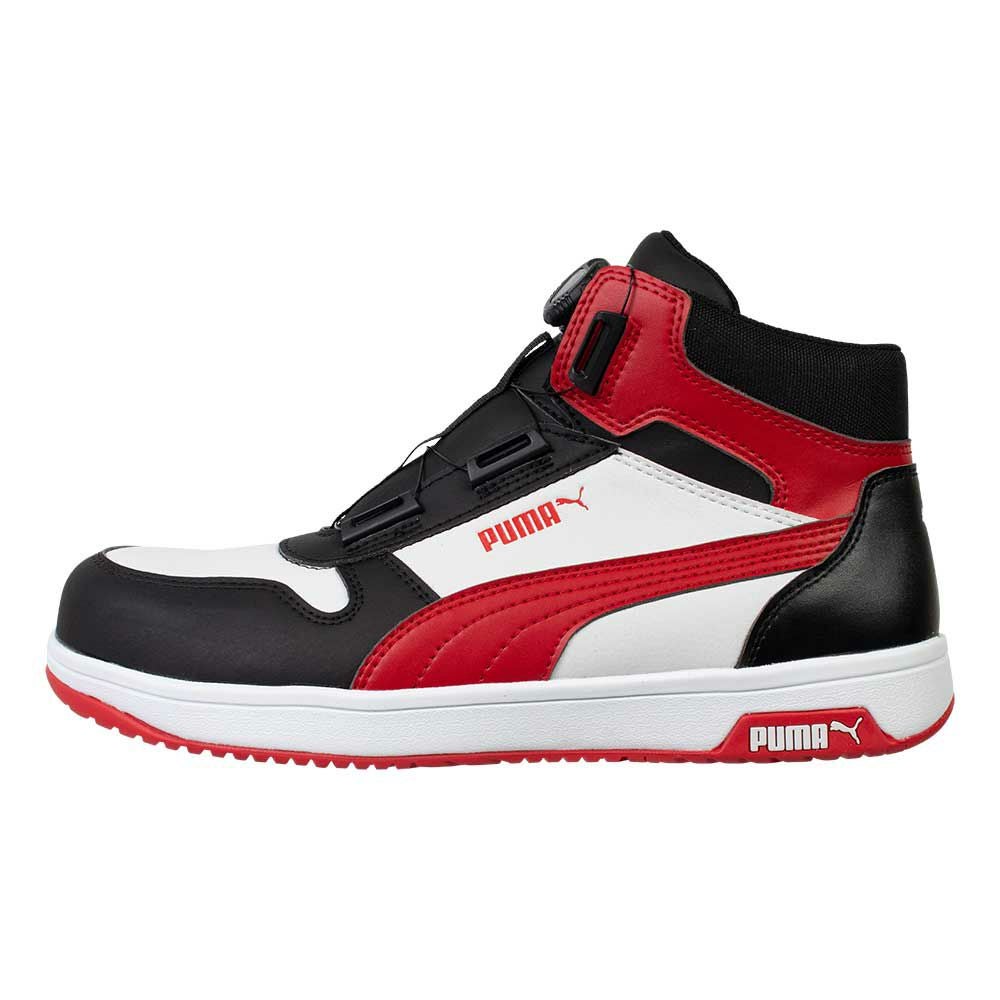 PUMA Frontcourt Disc White&Red Mid - たまゆら公式通販