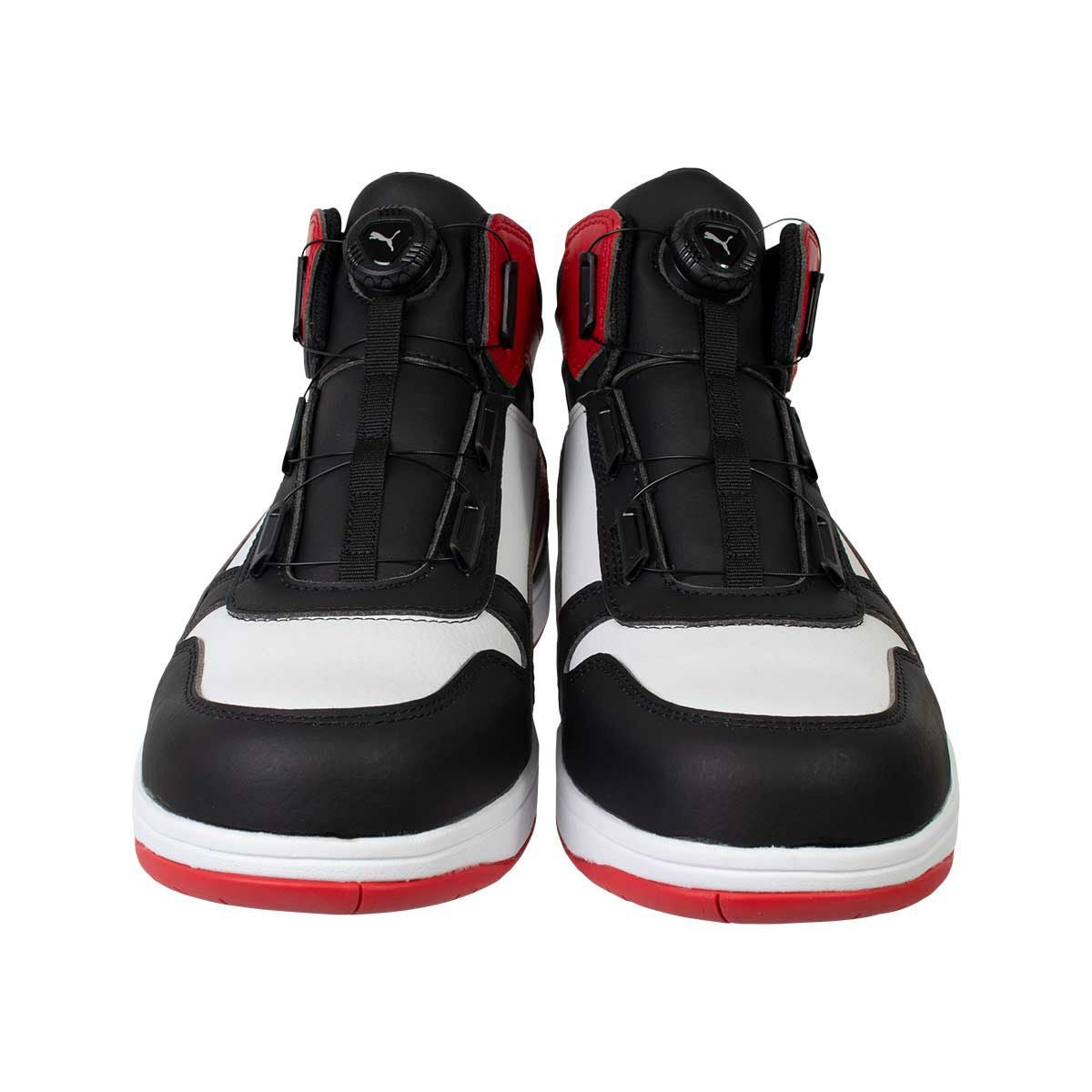 PUMA Frontcourt Disc White&Red Mid - たまゆら公式通販