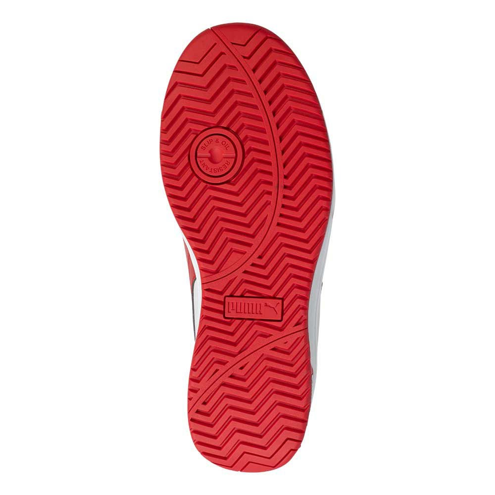 PUMA Frontcourt Disc White&Red Mid - たまゆら公式通販