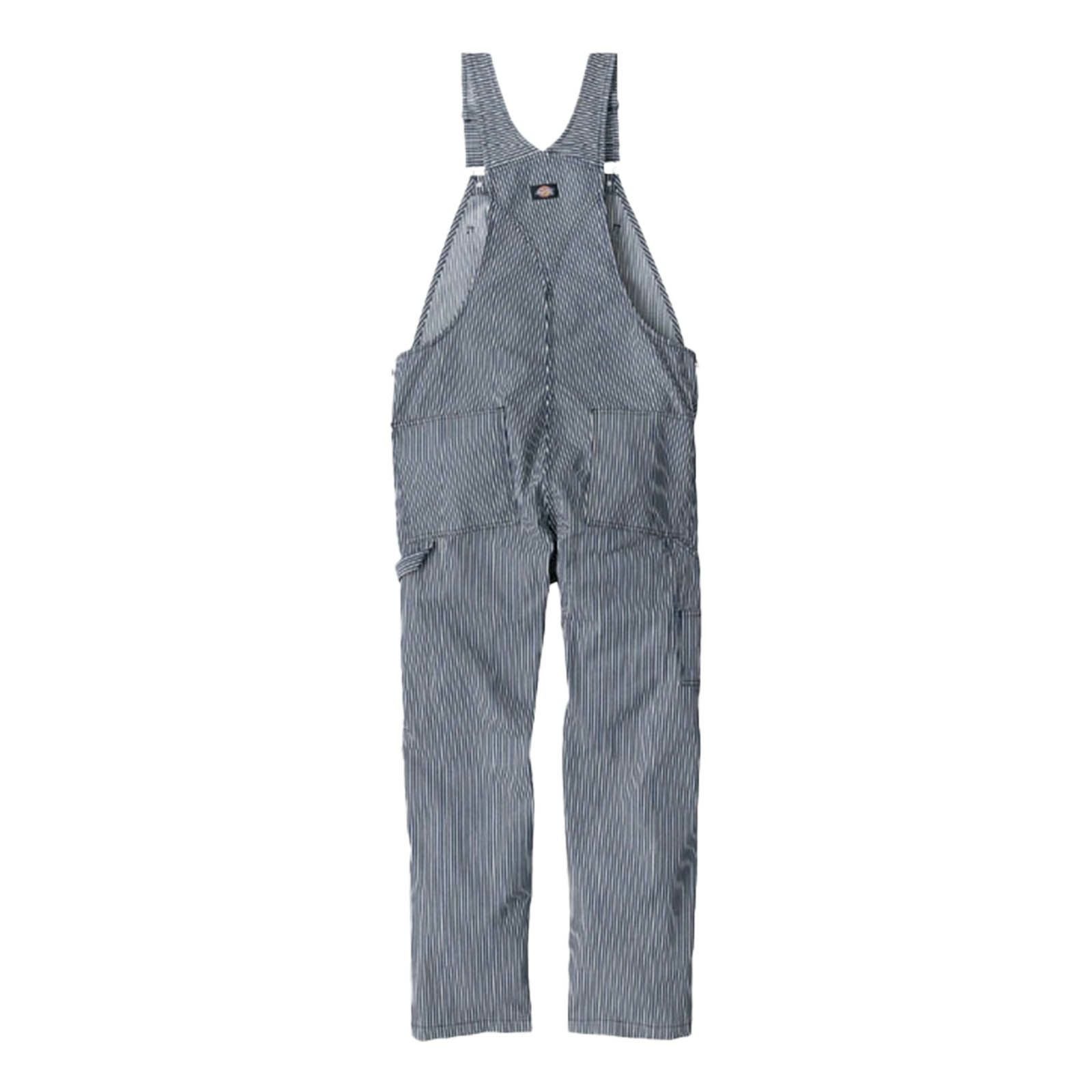 コーコス【CO-COS】Dickies ストレッチヒッコリーオーバーオールD-719
