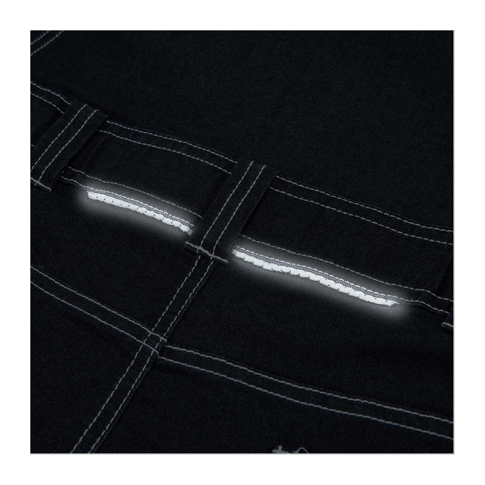 コーコス【CO-COS】Dickies CORDURAストレッチデニム半袖ツナギD-752