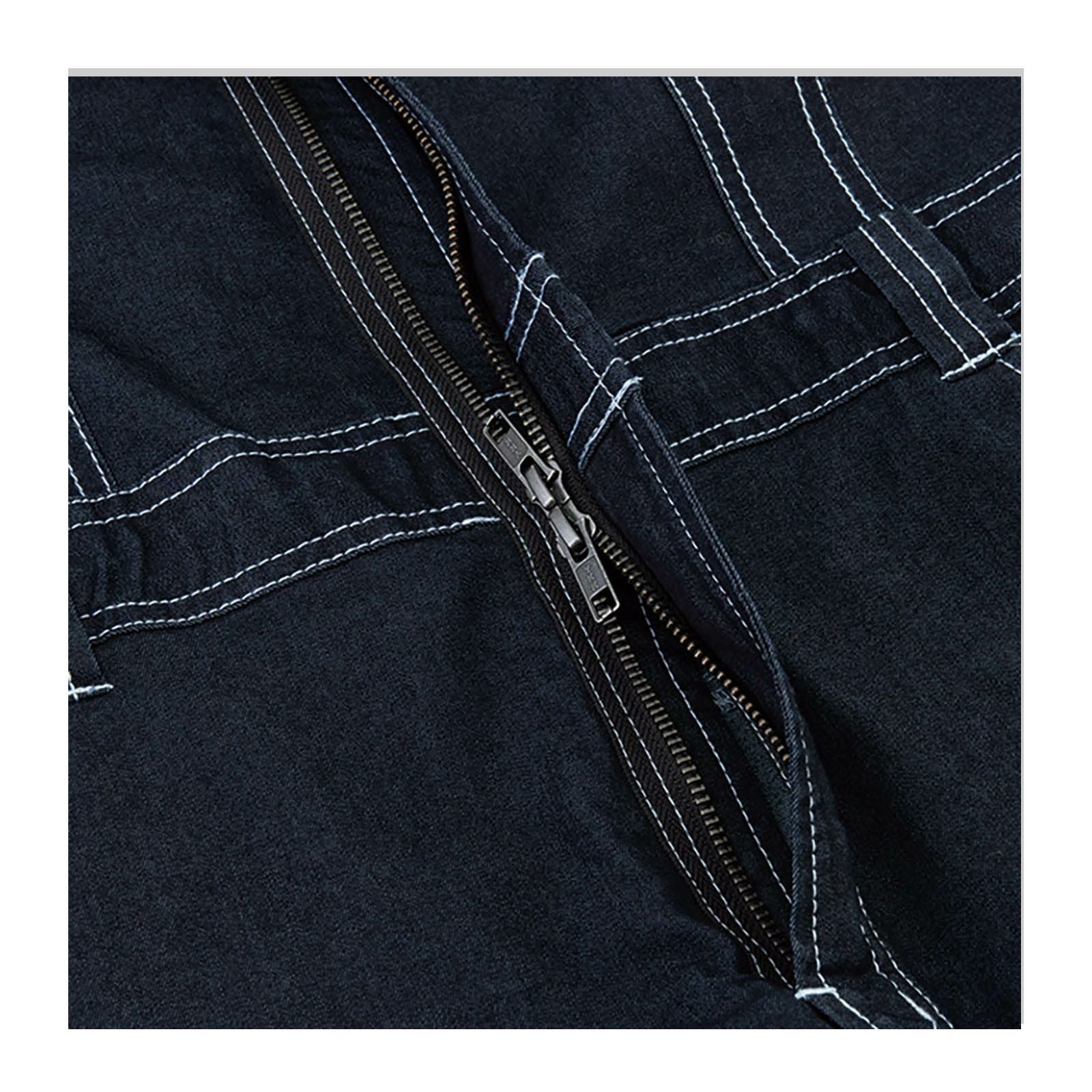 コーコス【CO-COS】Dickies CORDURAストレッチデニム半袖ツナギD-752