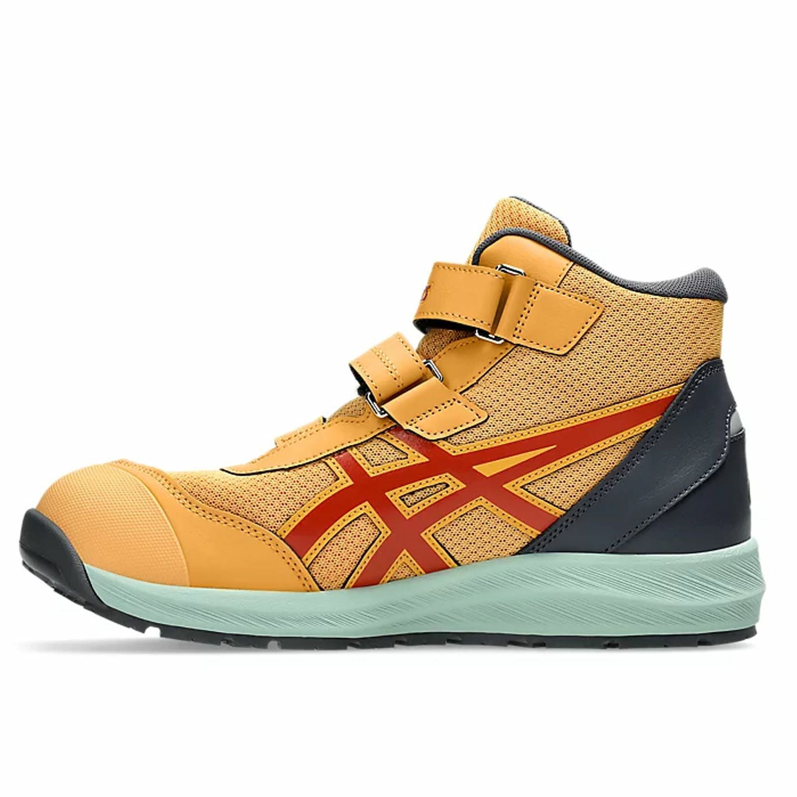 asics アシックス 安全靴 WINJOB CP216 新品未使用 27.0 新作] アシックス 安全靴 ウィンジョブ CP216 ブラック×ネオンライム