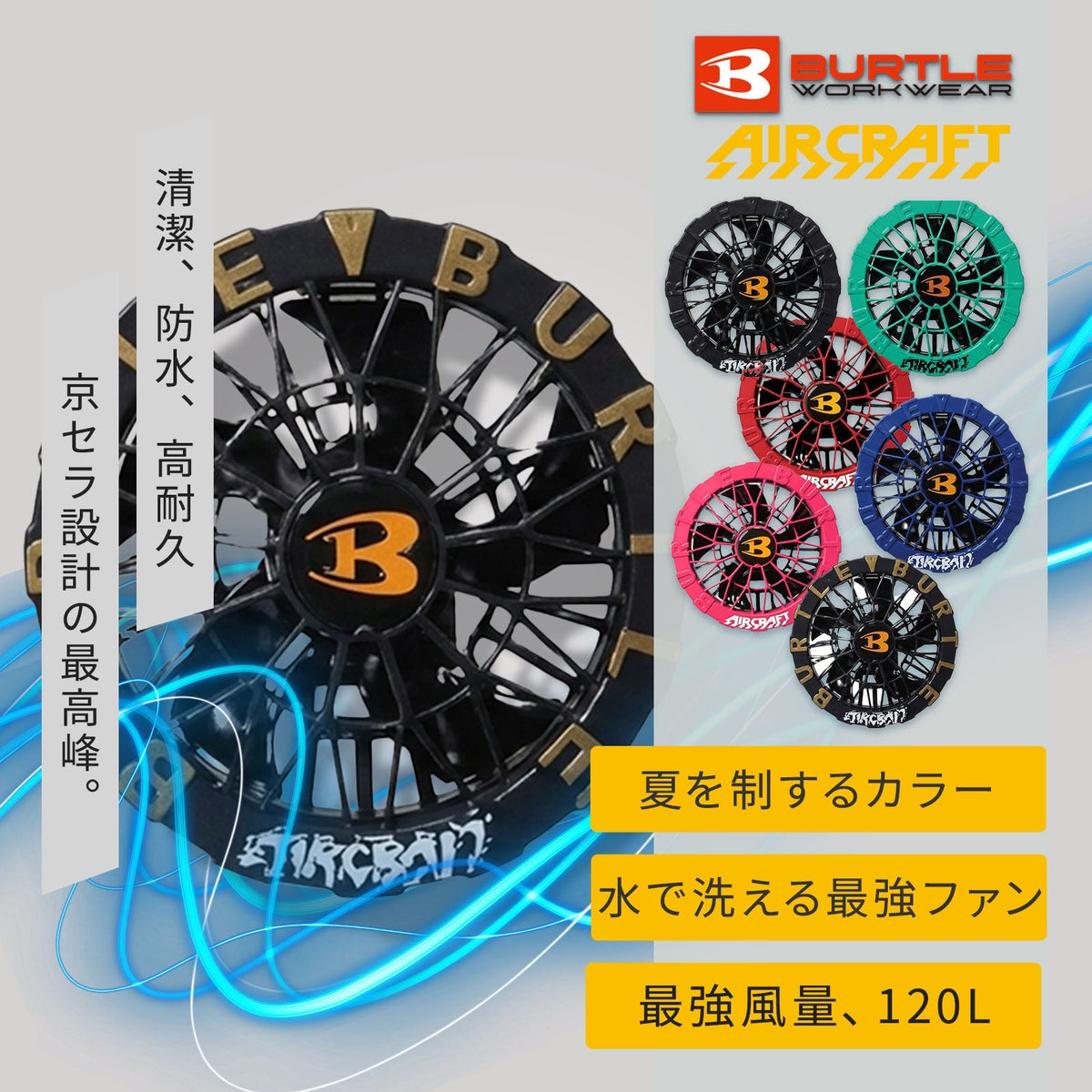 バートル エアークラフト 2026SSモデル カラーファンユニット AC10-2