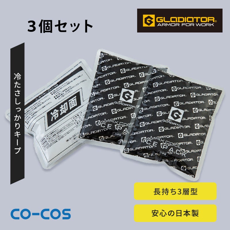コーコス信岡【CO-COS】 コーコス信岡アイスパック3個セット GI-404