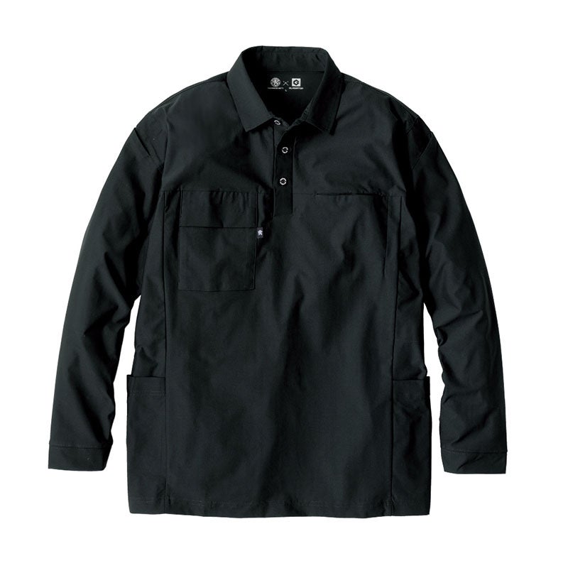 コーコス信岡【CO-COS】 サイドポケット長袖ポロ AG-3188 - TAMAYURA